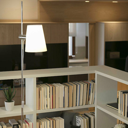 Faro Barcelona Lupe Lampadar De Podea H150xL25cm Cu Bază De Bec E27 Crom Lucios