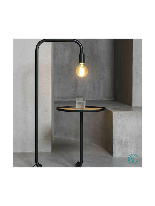 Faro Barcelona Guest Floor Lamp H106xW40cm. with Socket for Bulb E27 Black