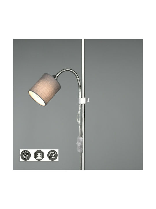 Trio Lighting Owen Lampa de podea Î160xL36cm. cu Soclu pentru Bec E27 Maro