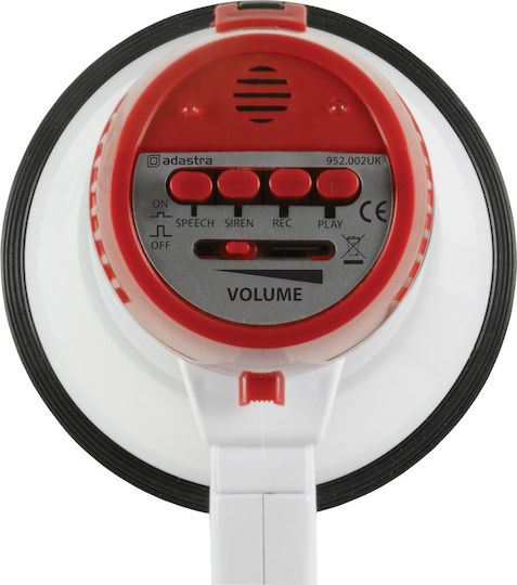 Adastra L01R Megaphone 10W with Voice Recording Red