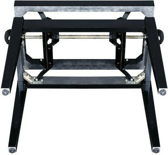 Soundsation Hocker Klavier Verstellbares Schwarz L54xB23xH44.5-53.5cm