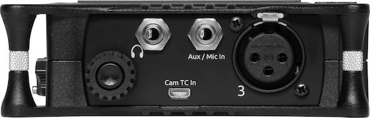 Sound Devices MixPre-3 II Polyphonic Digital Portable Recorder Battery/Power for Recording on Memory Card with USB Power Supply