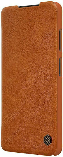 Nillkin Qin Book Synthetic Leather Brown (Poco X3 NFC / X3 Pro)