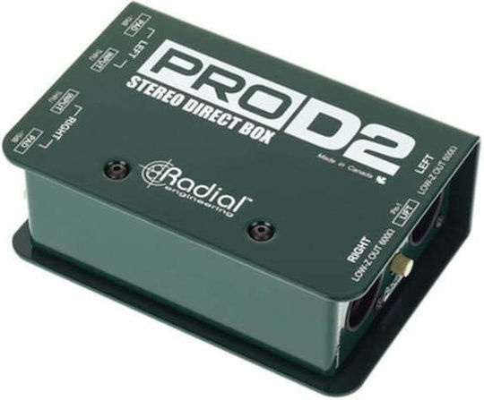 Radial Pro D2 Пасивен DI Box 2 Канала