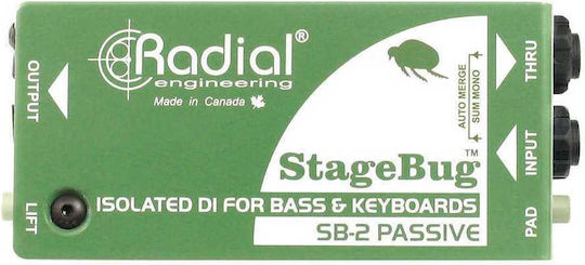 Radial SB-2 Παθητικό DI Box 1 Καναλιού
