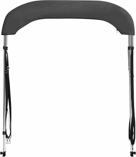 vidaXL Τέντα Σκάφους με 2 Αψίδες 150x120x110cm Ανθρακί