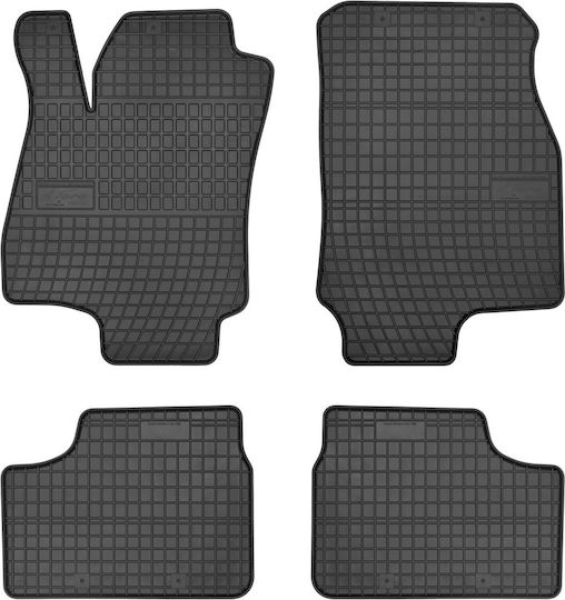 Frogum Σετ Μπροστινά και Πίσω Πατάκια 4τμχ για Opel Astra 1998-2009 Μαύρα