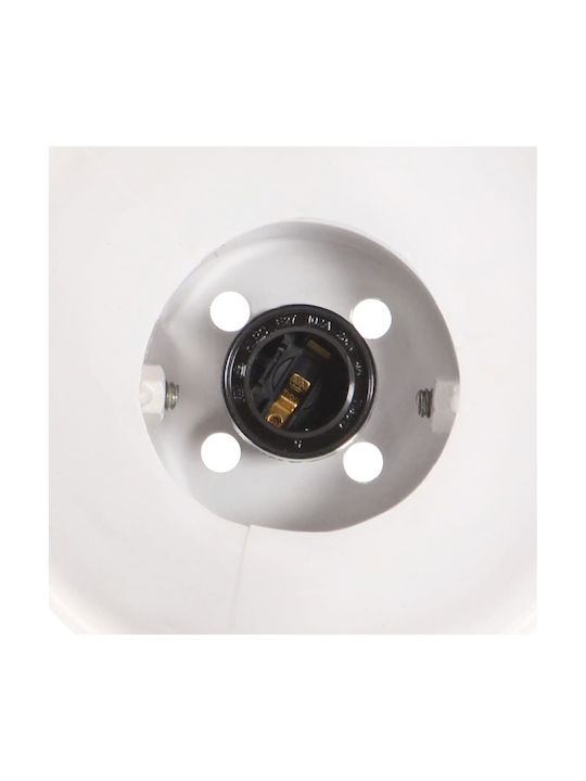 vidaXL Classic Lamp Wall with Socket E27 White 65x25cm
