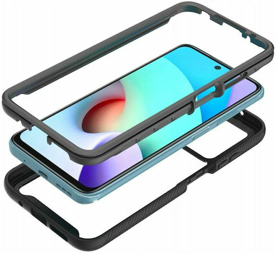 Tech-Protect Defense 360 Full Cover Πλαστικό 2mm Μαύρο (Redmi 10 / 10 2022)