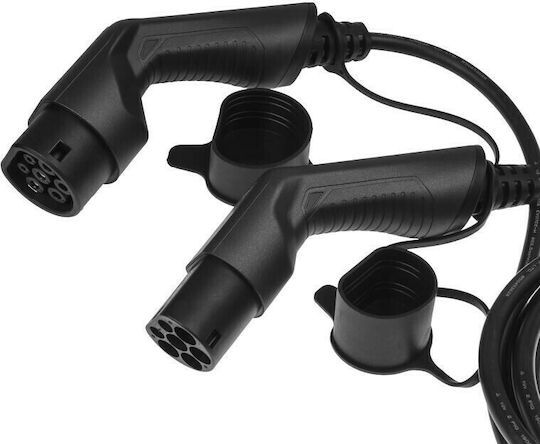 Green Cell Electric Car Single Phase Charging Station Cable 5m Type 2 - Type 2 EV13