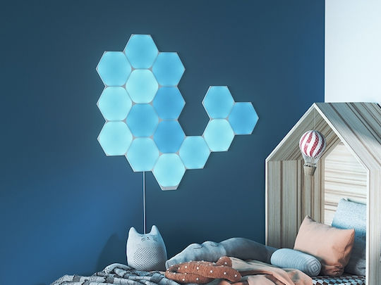 Nanoleaf Shapes Hexagons Smarter Decorative Lamp Hexagon Multicolour