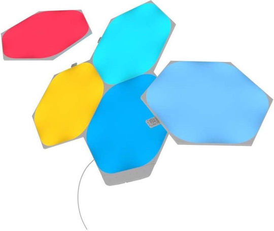 Nanoleaf Διακοσμητικό Φωτιστικό Shapes Hexagons Smarter Hexagon