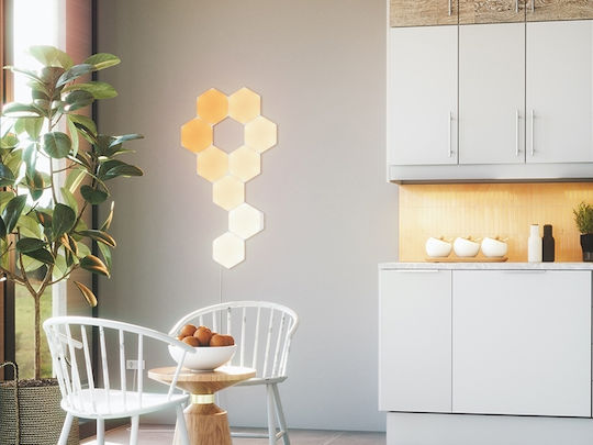 Nanoleaf Διακοσμητικό Φωτιστικό Shapes Hexagons Smarter Hexagon