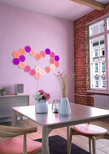 Nanoleaf Διακοσμητικό Φωτιστικό Shapes Hexagons Smarter Hexagon