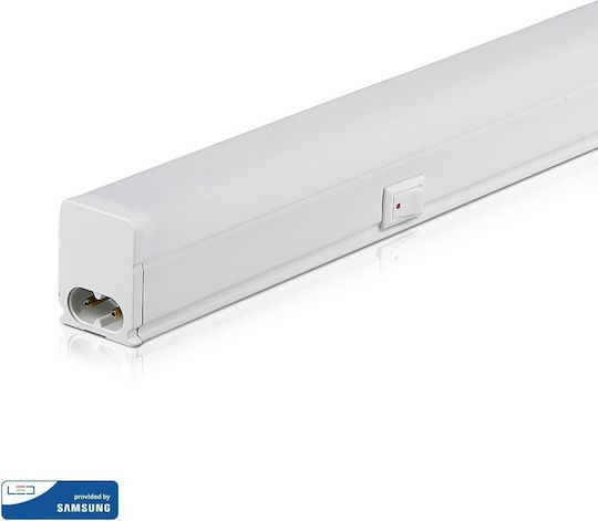 V-TAC Φωτιστικό Πάγκου Κουζίνας LED 7W Θερμό Λευκό με Διακόπτη Μ60xΒ2.28xΥ3εκ.
