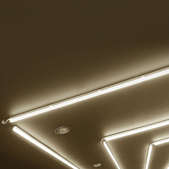V-TAC Φωτιστικό Πάγκου Κουζίνας LED 7W Θερμό Λευκό με Διακόπτη Μ60xΒ2.28xΥ3εκ.