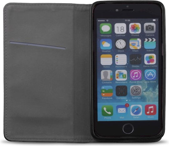 Smart Magnet Book Plastic 2mm Black (Xiaomi Mi 11 Lite / 11 Lite 5G / 11 Lite 5G NE)