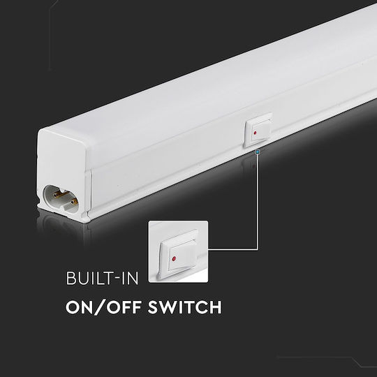 V-TAC Φωτιστικό Πάγκου Κουζίνας LED 7W Φυσικό Λευκό με Διακόπτη Μ60xΒ2.28xΥ3εκ.
