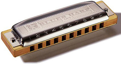 Hohner Diatonic Armonice Blues Harp 532/20 Tonurilor C (Do) Major