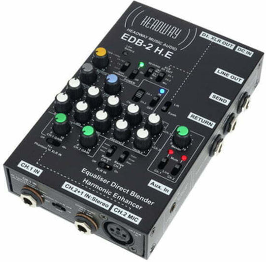 Headway EDB-2 H.E. Микрофонен Предусилвател 2 Канала / 1 XLR Вход