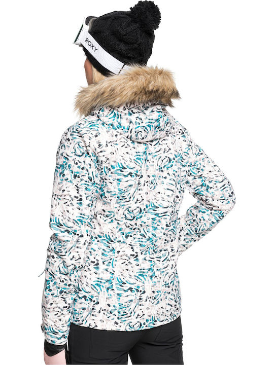 Roxy Jet Ski Women's Ski & Snowboard Jacket White Kentin ERJTJ03265-WBB3