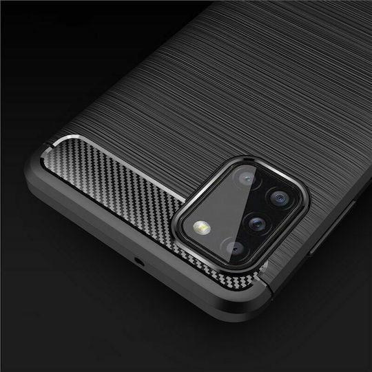 Tech-Protect Back Cover Σιλικόνης Μαύρο (Galaxy A31)