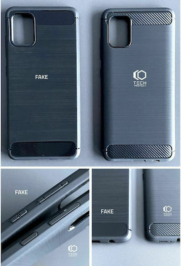 Tech-Protect Back Cover Σιλικόνης Μαύρο (Galaxy A31)