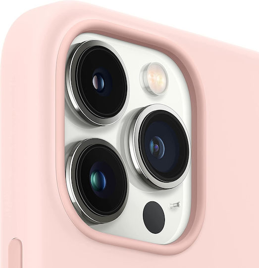 Apple Back Cover Silicone Chalk Pink (iPhone 13 Pro)