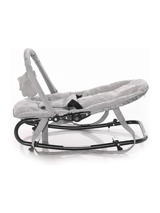 Lorelli Manual Baby Relax Eliza Luxe Frosty Green Stars for Child up to 9kg