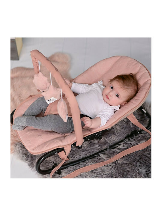 Lorelli Manual Baby Relax Eliza Luxe Frosty Green Stars for Child up to 9kg