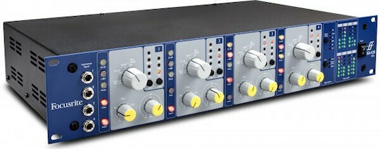 Focusrite ISA 428 MKII Mikrofonvorverstärker 4 Kanäle mit Phantom Power & 4 XLR-Eingänge