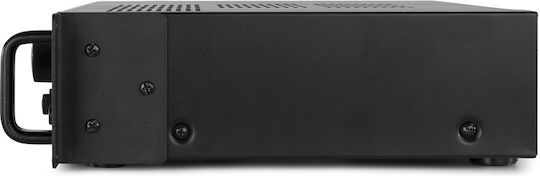 Power Dynamics PDV360MP3 Integrated Microphone Amplifier with 4 Zone 360W/100V 5 Channel 3 / XLR Input USB/FM/Bluetooth