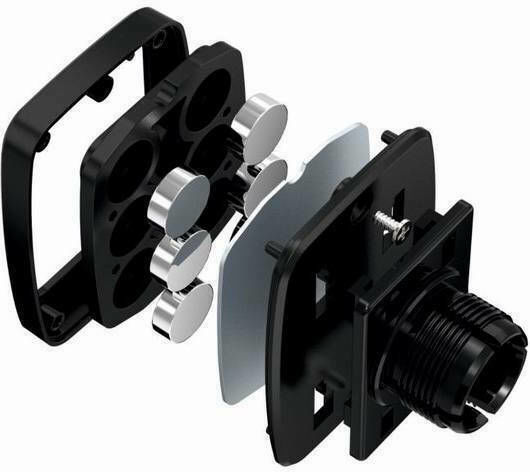 Swissten S-Grip Car Mobile & Tablet Mount with Magnet Black