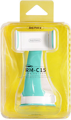 Remax RM-015 Car Mobile Mount 3.5" - 6" with Adjustable Hooks White