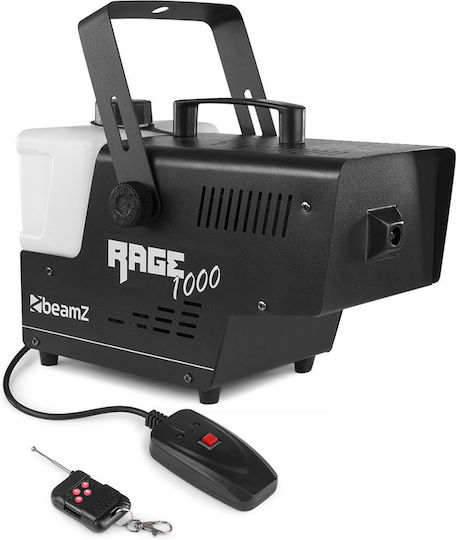 BeamZPro Rage 1000 Μηχανή Καπνού 1000W με Ενσύρματο / Ασύρματο Χειριστήριο