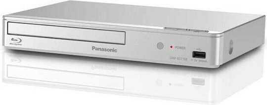 Panasonic Blu-Ray Player DMP-BDT168 με USB Media Player Ασημί