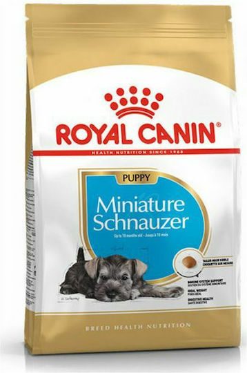 Royal Canin Puppy Miniature Schnauzer 1.5kg Ξηρά Τροφή για Κουτάβια Μικρόσωμων Φυλών με Πουλερικά