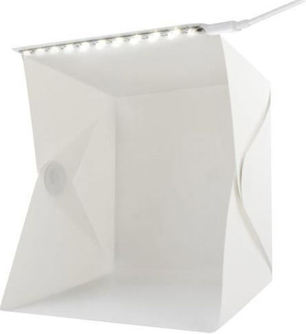 SPM 5059 Photo Box Lighted with Multiple Backrounds 22x23x28cm