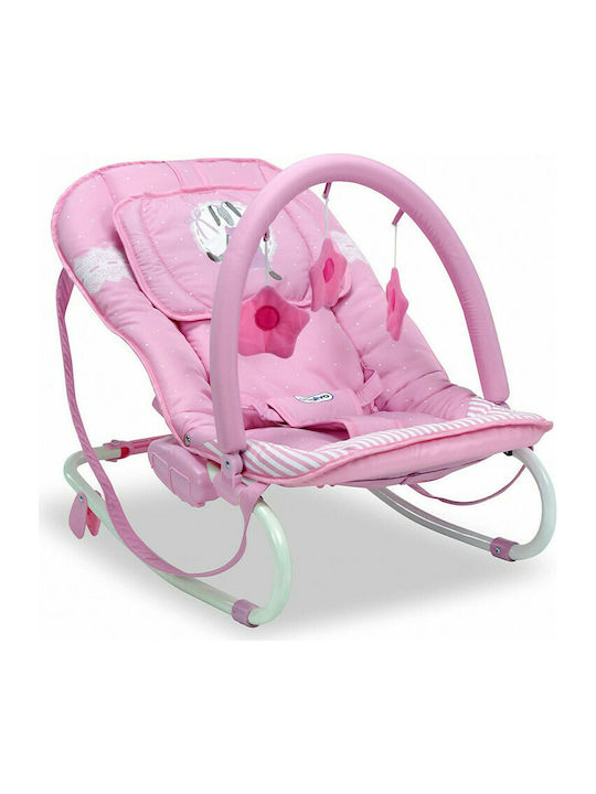 Asalvo Handbuch Baby Relax Baby Bouncer Bunny Pink für Kind bis 9kg