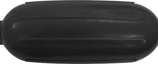 vidaXL Black Boat Balloon Boat Balloons PVC 41x11.5 Black 4pcs