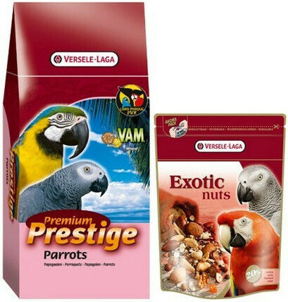 Versele Laga Exotic Nuts Birds Food for Big Parrots 750gr