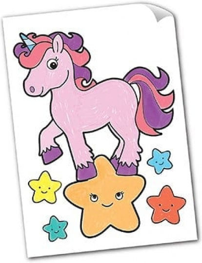 Colouring Book Unicorns Mermaids