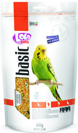 Lolo Pets Храна за птици за Буджеригари Смес 500гр