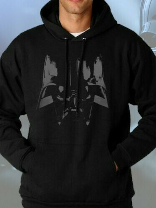 Darth Vader Close Up Hoodie Star Wars Black