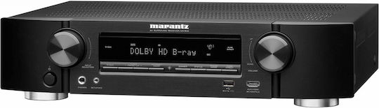 Marantz NR1510 Amplificator Radio Home Cinema 4K 5.2 Canale 50W/8Ω 60W/6Ω cu HDR Argintiu