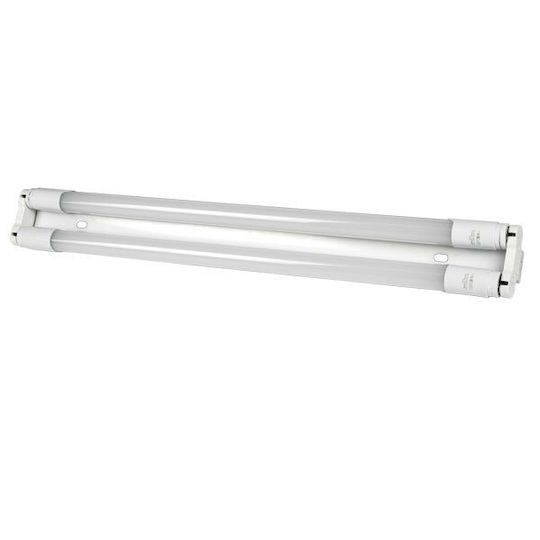 VK Lighting Lighting Batten Single-Ended with 2 Slots for LED Lamps T8 18W 60cm