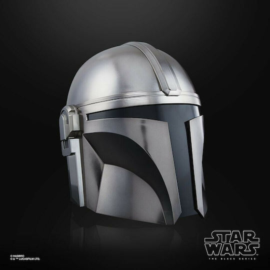 Hasbro Star Wars: Mandalorian Black Series Mandalorian's Electronic Helmet Κράνος Ρέπλικα μήκους 28εκ. σε Κλίμακα 1:1