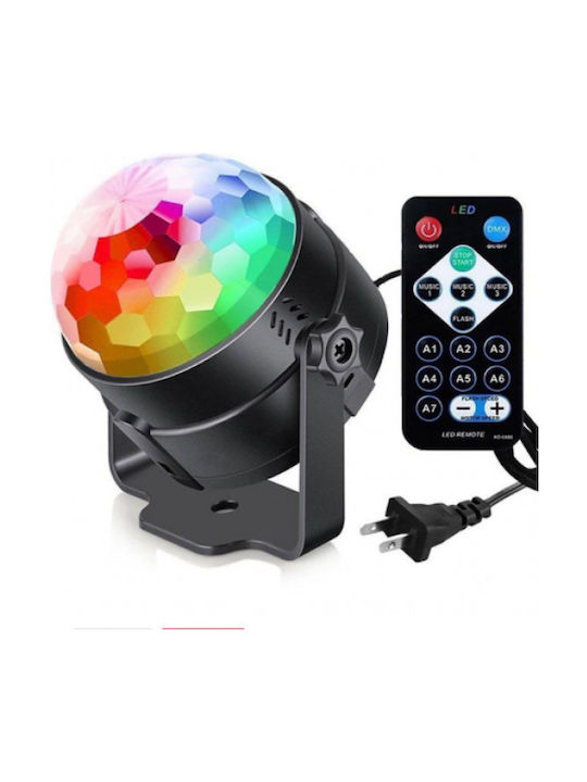 Bailong Mini Magic Ball Decorative Lamp Party Light Black