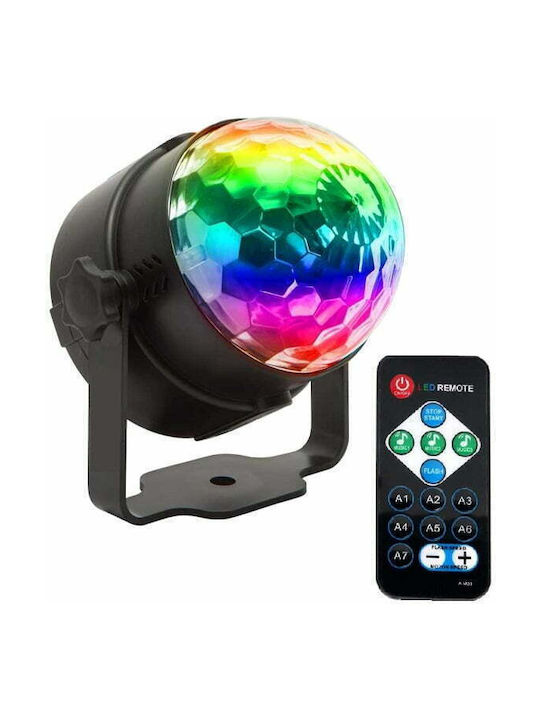 Bailong Mini Magic Ball Decorative Lamp Party Light Black