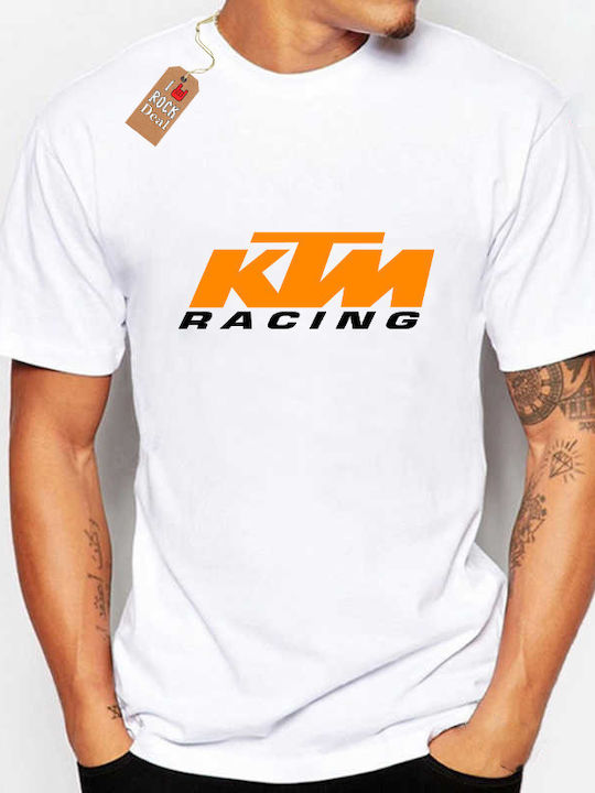 Pegasus KTM Racing T-shirt White Cotton